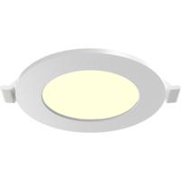 LED Downlight Inbouwspot - Brinton Thin - 3W 220lm 120° Bundelhoek - Warm Wit 3000K - IP40 - Rond - Wit - Ø85mm Buitenmaat - Ø70mm Zaagmaat - thumbnail