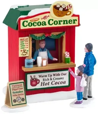 Cocoa Corner Set Of 3 Kerst LEMAX - Lemax