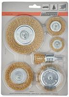 Brüder Mannesmann Staalborstel 6-delig 1 stuk(s) - thumbnail