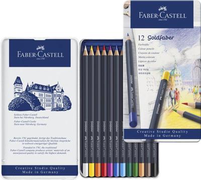 Faber-Castell Faber castell fc-114712 kleurpotlood goldfaber etui à 12 stuks