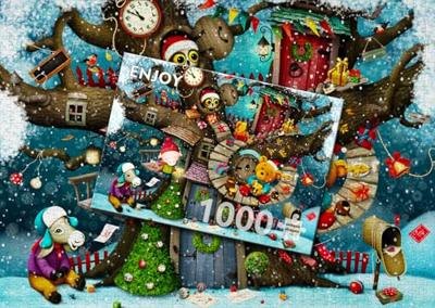 Fairy Tale Christmas Puzzel 1000 Stukjes