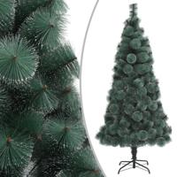 VidaXL Kunstkerstboom met standaard 120 cm pet groen - thumbnail