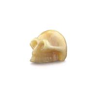 Kristallen Schedel Calciet Geel - 45 mm - thumbnail