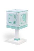 Dalber Kinderkamer tafellampMoonlight turquoise - 63231H - thumbnail