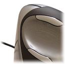 Evoluent Vertical Mouse 4 VM4L Linkshandigen Ergonomische muis Optisch Ergonomisch Grijs, Zilver - thumbnail