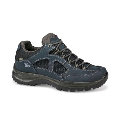 Hanwag Gritstone II Wide GTX Lage Wandelschoen Dames Navy/Asphalt 7,5/41,5