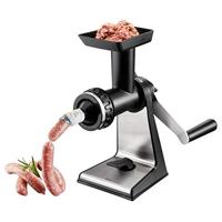 GEFU Transforma 19090 Vleesmolen RVS, Zwart - thumbnail