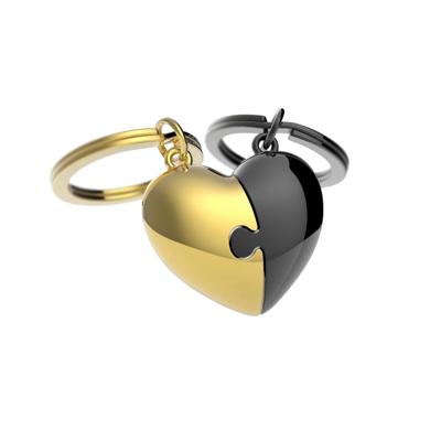 Sleutelhanger Metalmorphose puzzelhart Sleutelhanger Metalmorphose puzzelhart