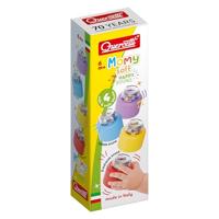 Quercetti momy soft bouwblokken met geluid, 4dlg. - thumbnail