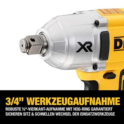 DeWALT DCF897NT Accu slagmoersleutel 950Nm 3/4" frictiering 18V XR Basic Body in TSTAK - thumbnail