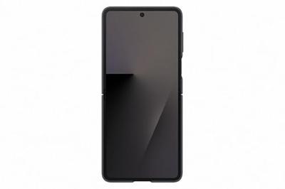 Samsung Ring Case (Silicone) voor Samsung Galaxy Z Flip7 5G Telefoonhoesje Zwart - thumbnail