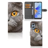 Telefoonhoesje | Met pasjeshouder | OPPO A17 Britse Korthaar - thumbnail