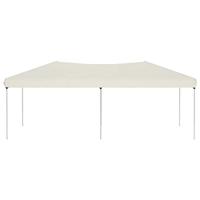 VidaXL Partytent inklapbaar 3x6 m crèmekleurig - thumbnail