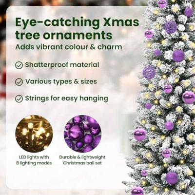 VidaXL Kunstkerstboom met 150 led wit 150 cm pvc en metaal en plastic