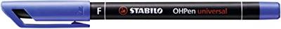 STABILO OHPen universal, OHP-marker, permanent, fijn 0,7 mm, blauw