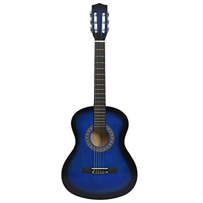 Gitaar klassiek beginner en kinderen 3/4 36" blauw