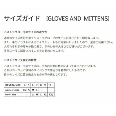 Hestra Wakayama Handschoen Navy/Brown 10