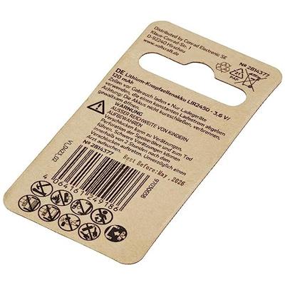 VOLTCRAFT LIR2450 Oplaadbare knoopcel LIR2450 Lithium 120 mAh 3.6 V 1 stuk(s)