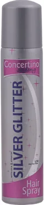Concertino Styling Hairspray - Silver Glitter 75 ml