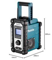 Makita DMR116 Accu Bouwradio Basic Body - thumbnail