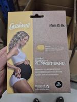 CARRIWELL naadloze buikband zwart - thumbnail