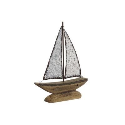 Decoratieve figuren Home ESPRIT Wit Natuurlijk Kaarsenmaker Verouderde afwerking 35,3 x 8 x 46,5 cm Decoratieve figuren Home ESPRIT Wit Natuurlijk Kaarsenmaker Verouderde afwerking 35,3 x 8 x 46,5 cm