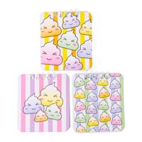 Duckiez Notitieboekje neon drol - thumbnail