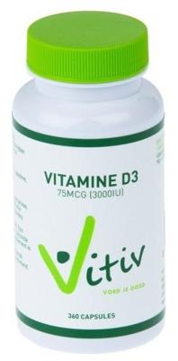 Vitiv Vitamine D3 3000iu Capsules Vitiv Vitamine D3 3000iu Capsules