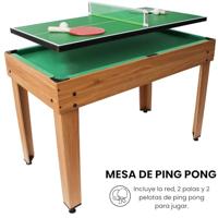 Multi-spel tafel 106,9 x 60,5 x 81 cm 7-in-1 - thumbnail