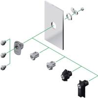 Schneider Electric NSYCL1242ECSX Zamak 1 stuk(s) - thumbnail