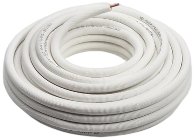 Koperen Koelleiding, Geïsoleerd (1/4 Inch, Lengte 25m) Koperen Koelleiding, Geïsoleerd (1/4 Inch, Lengte 25m)