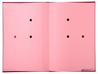 Exacompta handtekenmap voor ft 24 x 35 cm, uit karton overdekt met pvc, 20 indelingen, rood - thumbnail