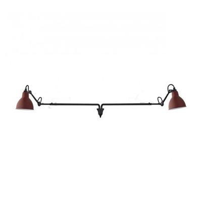 DCW Editions Lampe Gras N213 Double Round Wandlamp - Rood DCW Editions Lampe Gras N213 Double Round Wandlamp - Rood