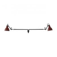 DCW Editions Lampe Gras N213 Double Round Wandlamp - Rood - thumbnail