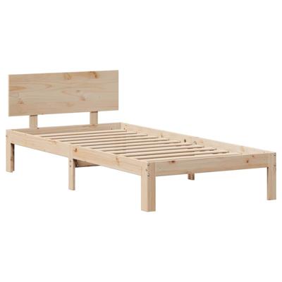 Bedframe met lades massief grenenhout 120x190 cm