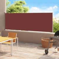 VidaXL Tuinscherm uittrekbaar 200x500 cm bruin - thumbnail
