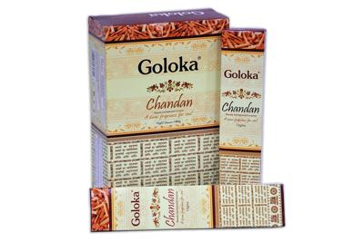 Goloka Wierook Chandan (12 pakjes) Goloka Wierook Chandan (12 pakjes)