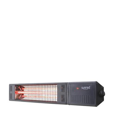 Fortuna Ultra Wandheater model Zwart 1500 Watt