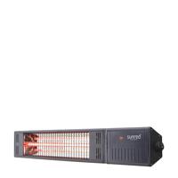 Fortuna Ultra Wandheater model Zwart 1500 Watt - thumbnail