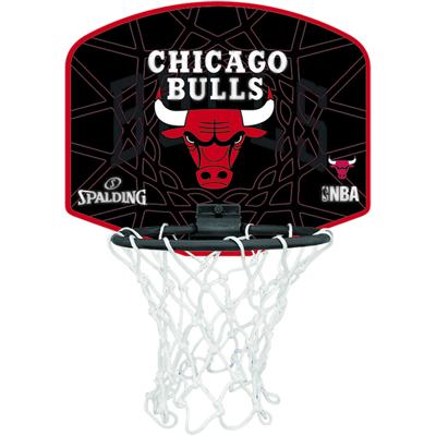 Spalding Basketbal Miniboard Chicago Bulls zwart/rood Spalding Basketbal Miniboard Chicago Bulls zwart/rood