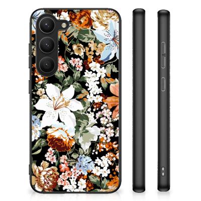 Bloemen Hoesje voor Samsung Galaxy S23 Dark Flowers Bloemen Hoesje voor Samsung Galaxy S23 Dark Flowers