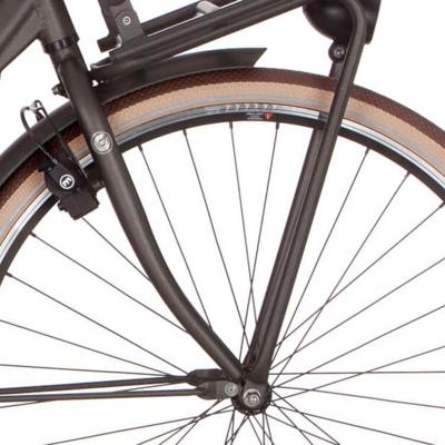 Cortina voorvork e-u4 h mm v-brake black gold matt