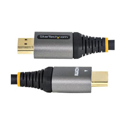 High Speed HDMI-Kabel Startech HDMM21V50CM 50 cm Zwart Grijs