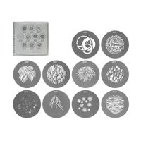 Nanlux NL-mount Projection Attachment GOBO Set 2 - thumbnail