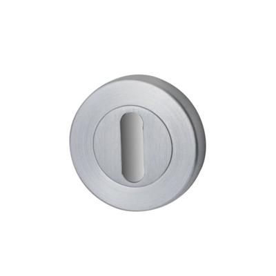 Hardbrass Nika sleutelrozetten - mat chroom