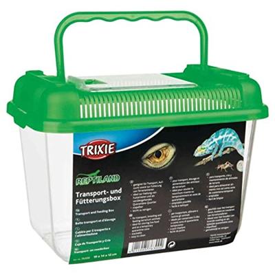 TRIXIE REPTILAND TRANSPORT- EN VOEDERBOX ASSORTI 31X21X21 CM