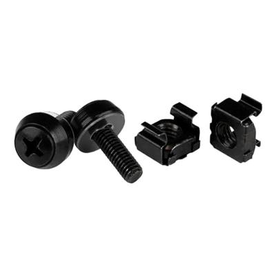 .com M5 x 12mm schroeven en kooimoeren - 100 stuks pak - zwart - 5M montage schroeven en moeren voor serverkast en rack - Schroeven en moeren voor rack - zwart - voor P/N: 2POSTRACK42, 4POSTRACK12U, 4POSTRACK25U, 4POSTRACK42, RK960CP, RKQMCAB12, RKWOODCAB1... .com M5 x 12mm schroeven en kooimoeren - 100 stuks pak - zwart - 5M montage schroeven en moeren voor serverkast en rack - Schroeven en moeren voor rack - zwart - voor P/N: 2POSTRACK42, 4POSTRACK12U, 4POSTRACK25U, 4POSTRACK42, RK960CP, RKQMCAB12, RKWOODCAB1...