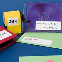 Apli witte etiketten ft 22 x 32 mm (b x h), 54 stuks, 9 per blad (2679) - thumbnail