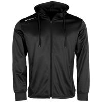 Stanno 408012 Field Hooded Full Zip Top - Black - S - thumbnail
