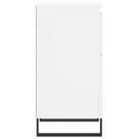 Dressoirs 2 st 40x35x70 cm bewerkt hout wit - thumbnail